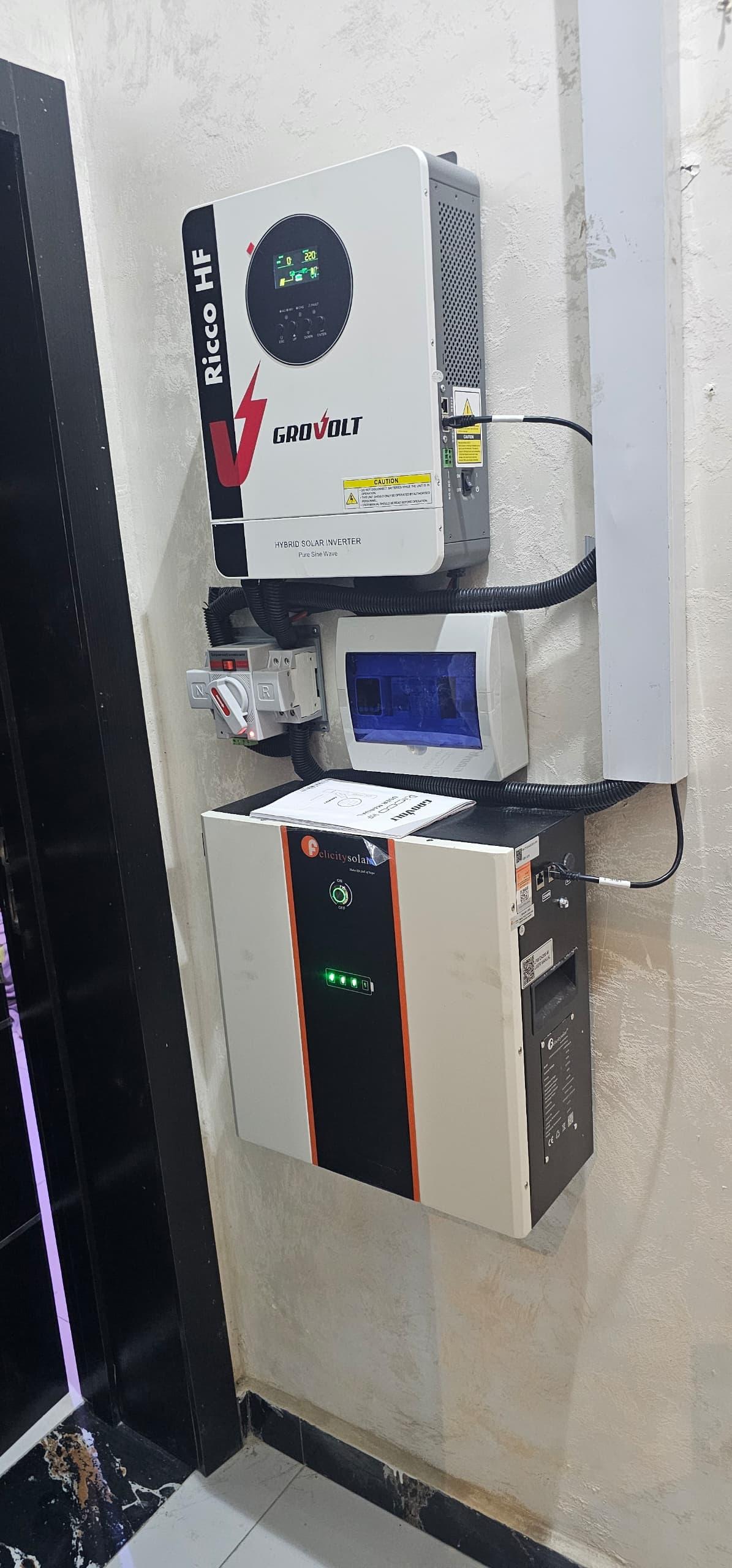 Installation of 3.5kva off grid inverter at Agric Ikorodu's image