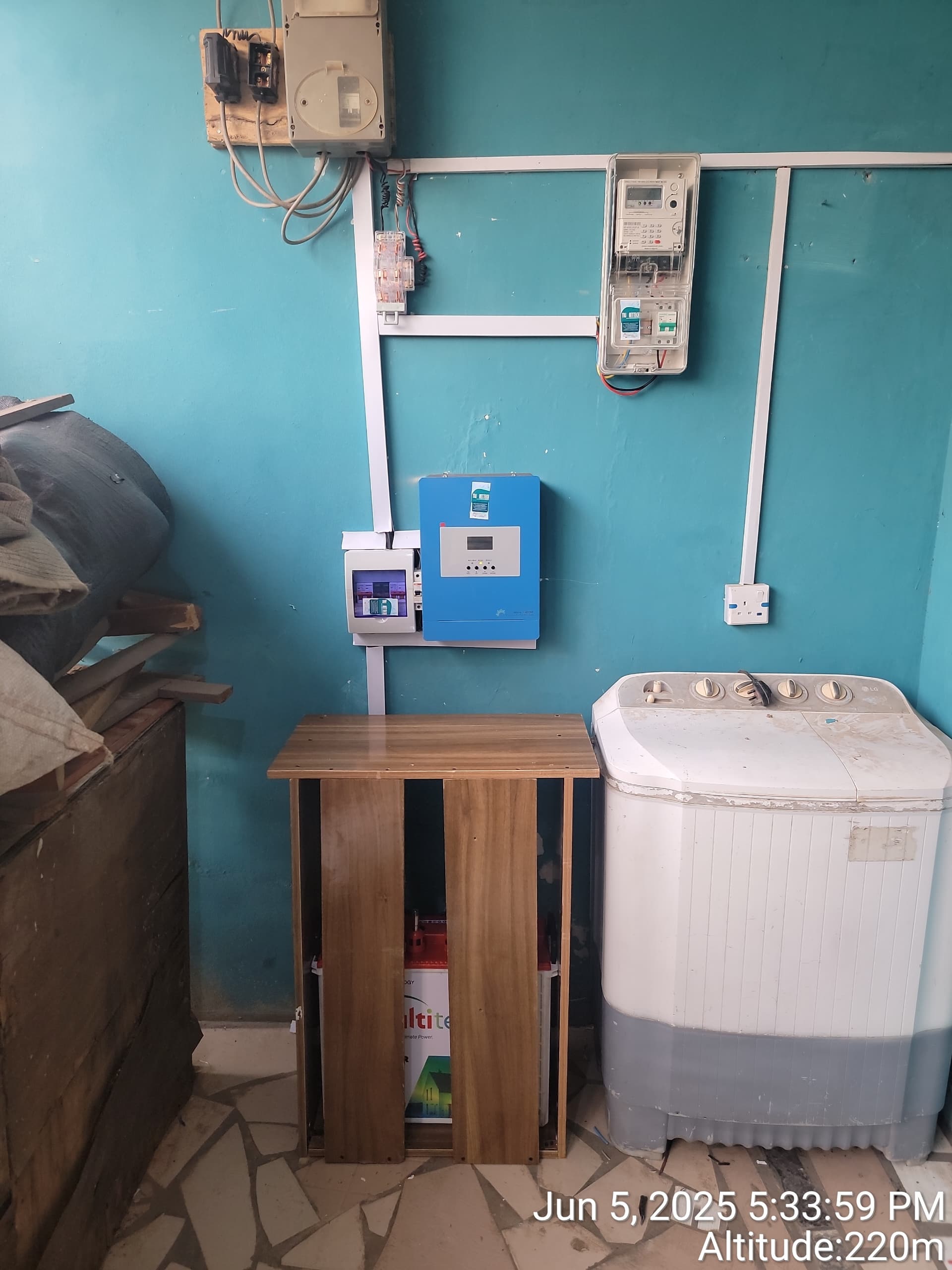 School Hostel Solar Installation