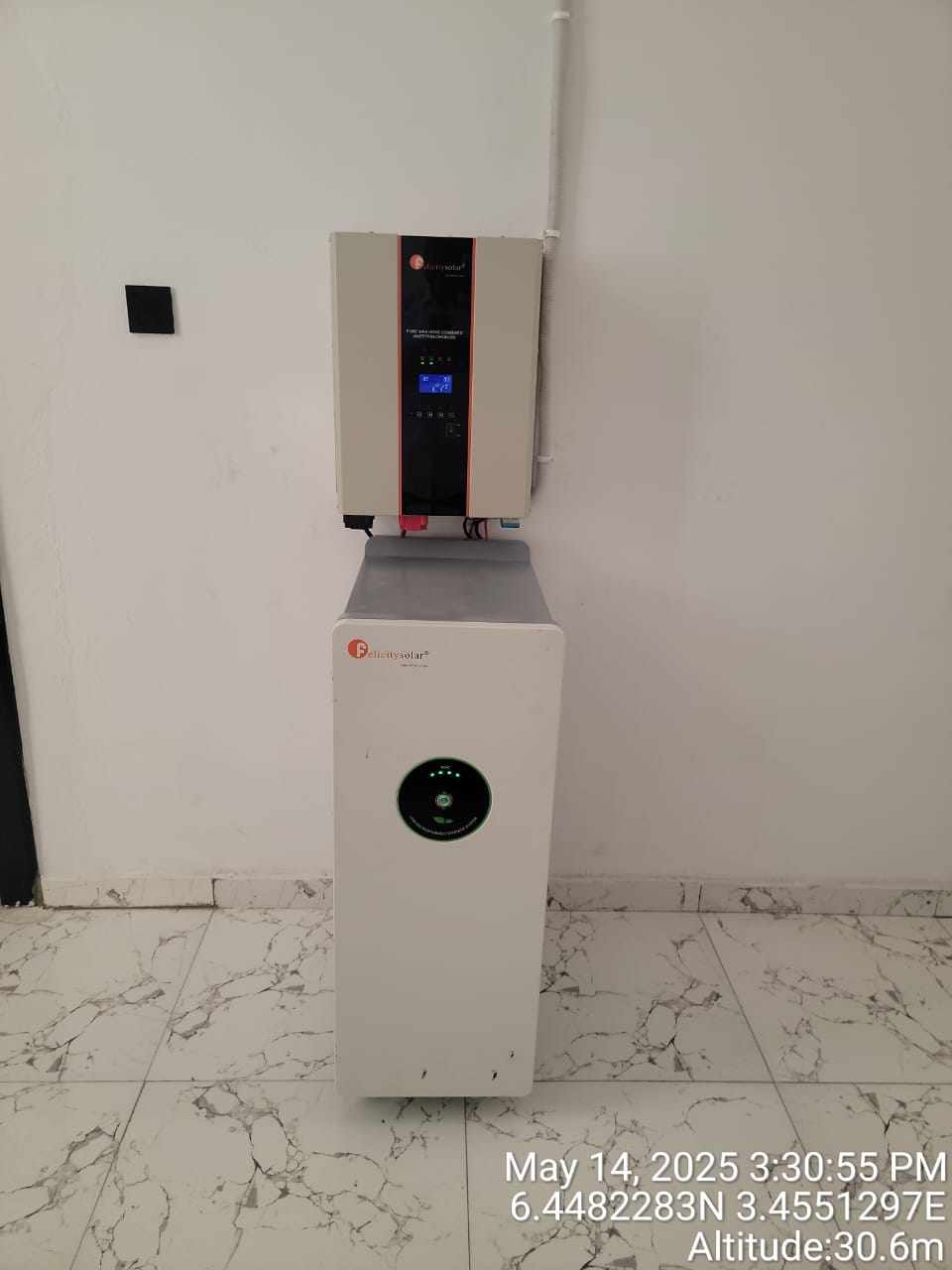 Service apartment installation